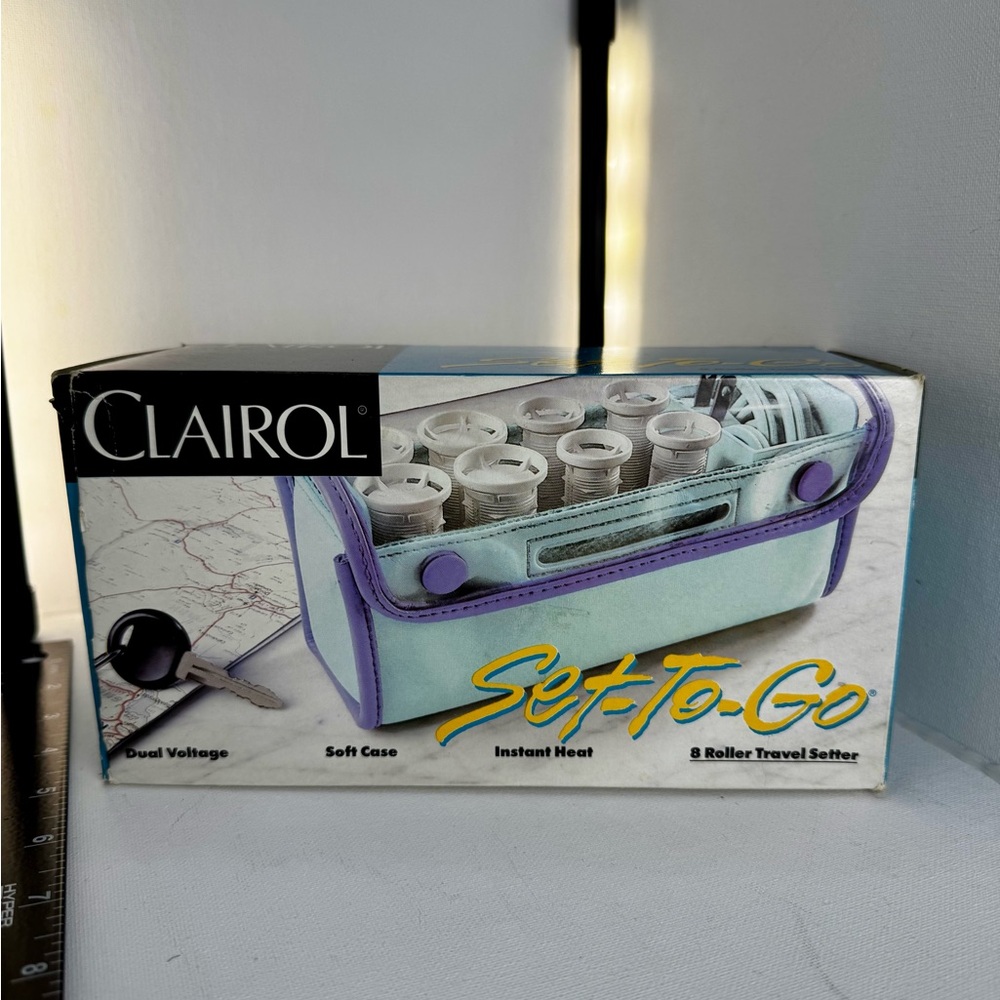 Clairol Set-To-Go Hair Roller Kit - Purple and White - Picture 3 of 17